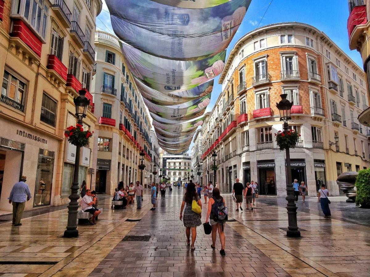 Apt Historic Center Malaga Free Parking Exterior foto